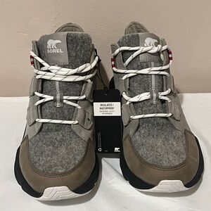 Sorel Kinetic Renegade Caribou Waterproof Winter Boot, Women's Size 9.5